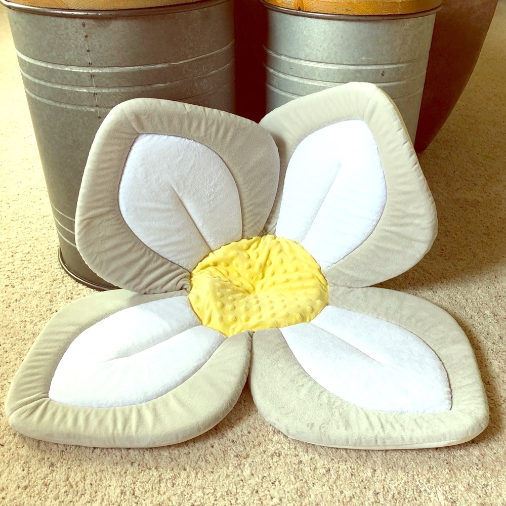 Blooming Bath Yellow/White/Gray